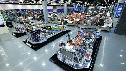 北方汽車教具智能工廠在園區盡顯經濟聚集效應